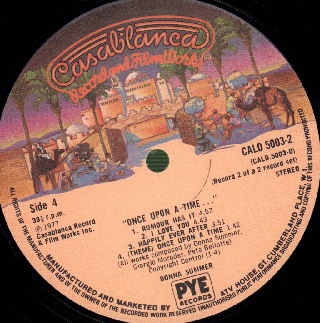 Donna Summer - Once Upon A Time - Double Lp