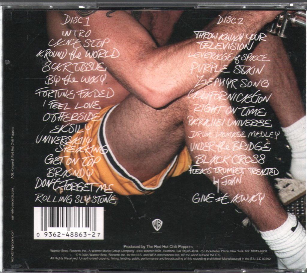 Red Hot Chili Peppers - Live In Hyde Park - Double Cd