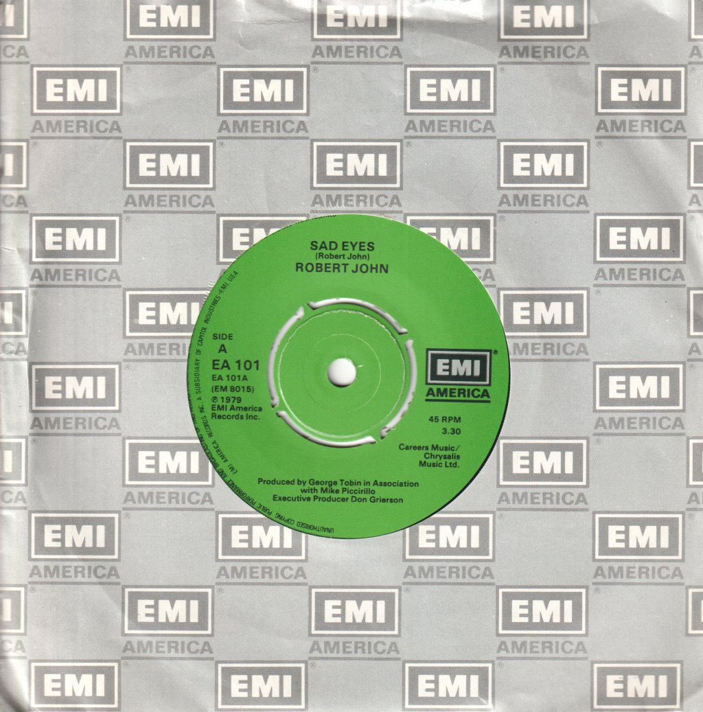 Robert John - Sad Eyes - 7 Inch