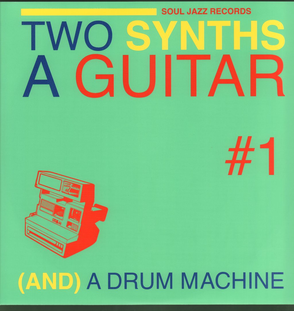Various Artists - Two Synths A Guitar (And) A Drum Machine  - Post Punk Dance 1 - Double Lp