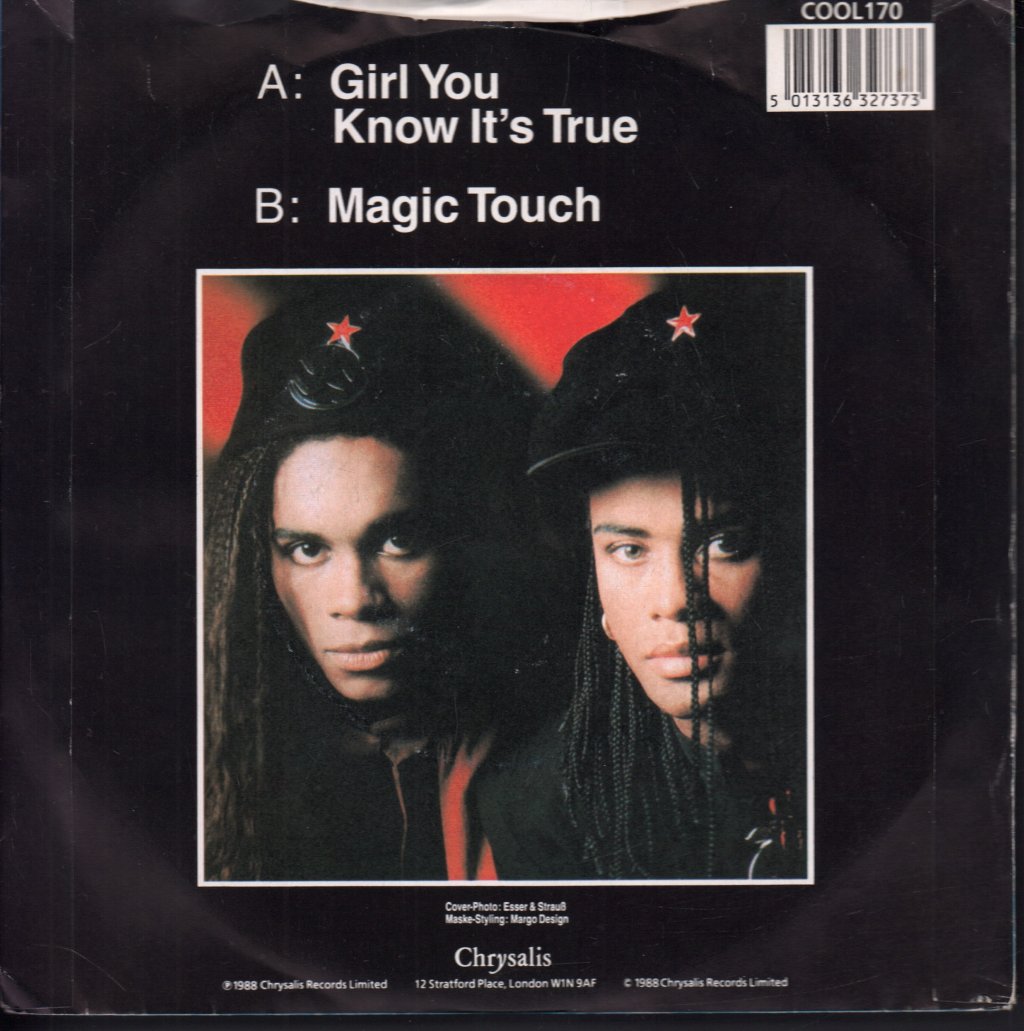 Milli Vanilli - Girl You Know It's True - 7 Inch