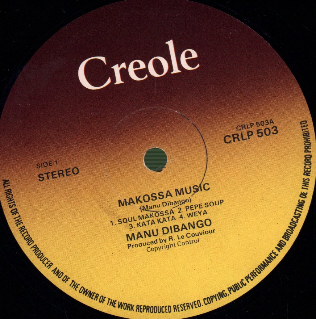 Manu Dibango - Makossa Music - Lp