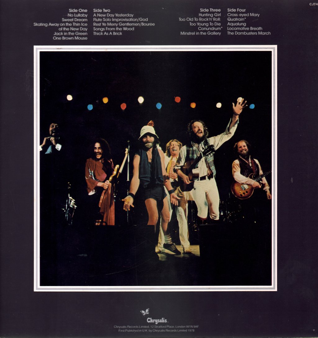 Jethro Tull - Live - Bursting Out - Double Lp