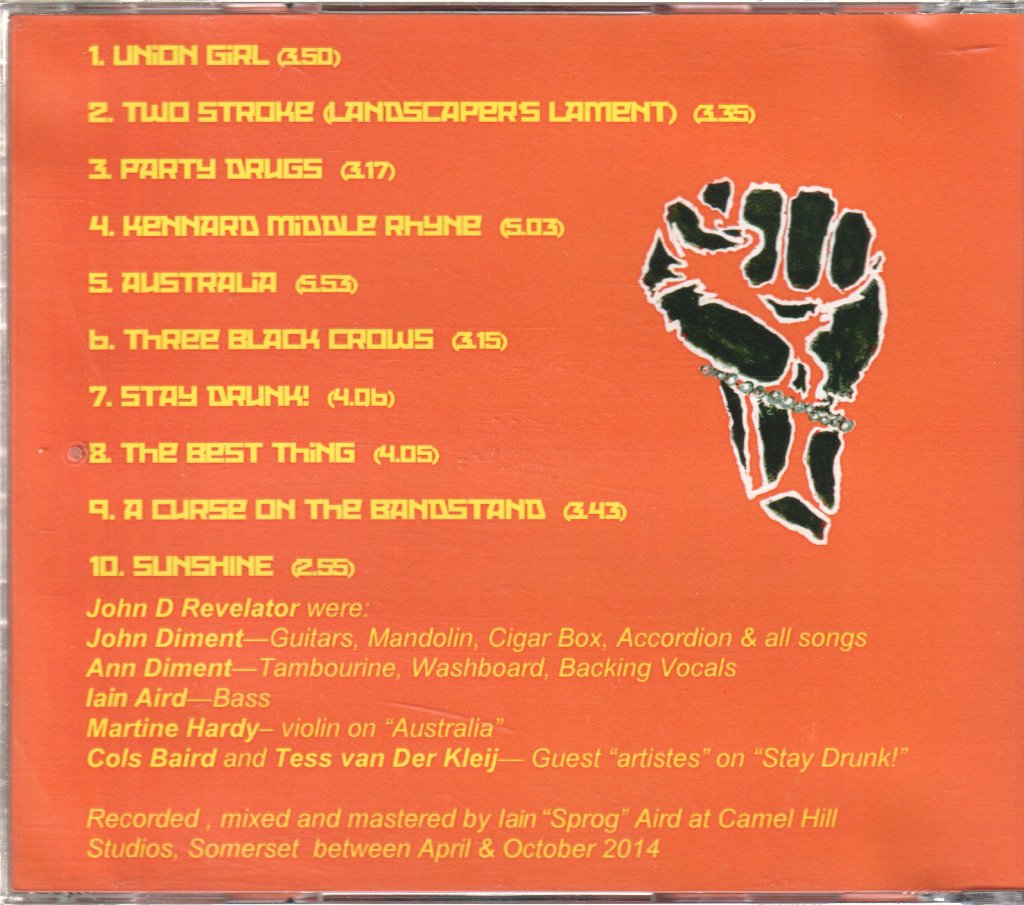 john d revelator - revolution - Cdr