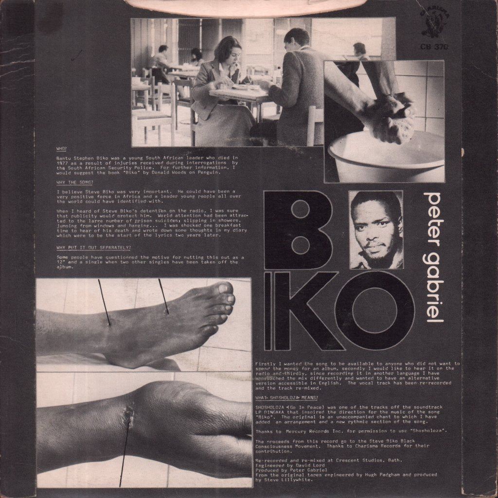 Peter Gabriel - Biko - 7 Inch