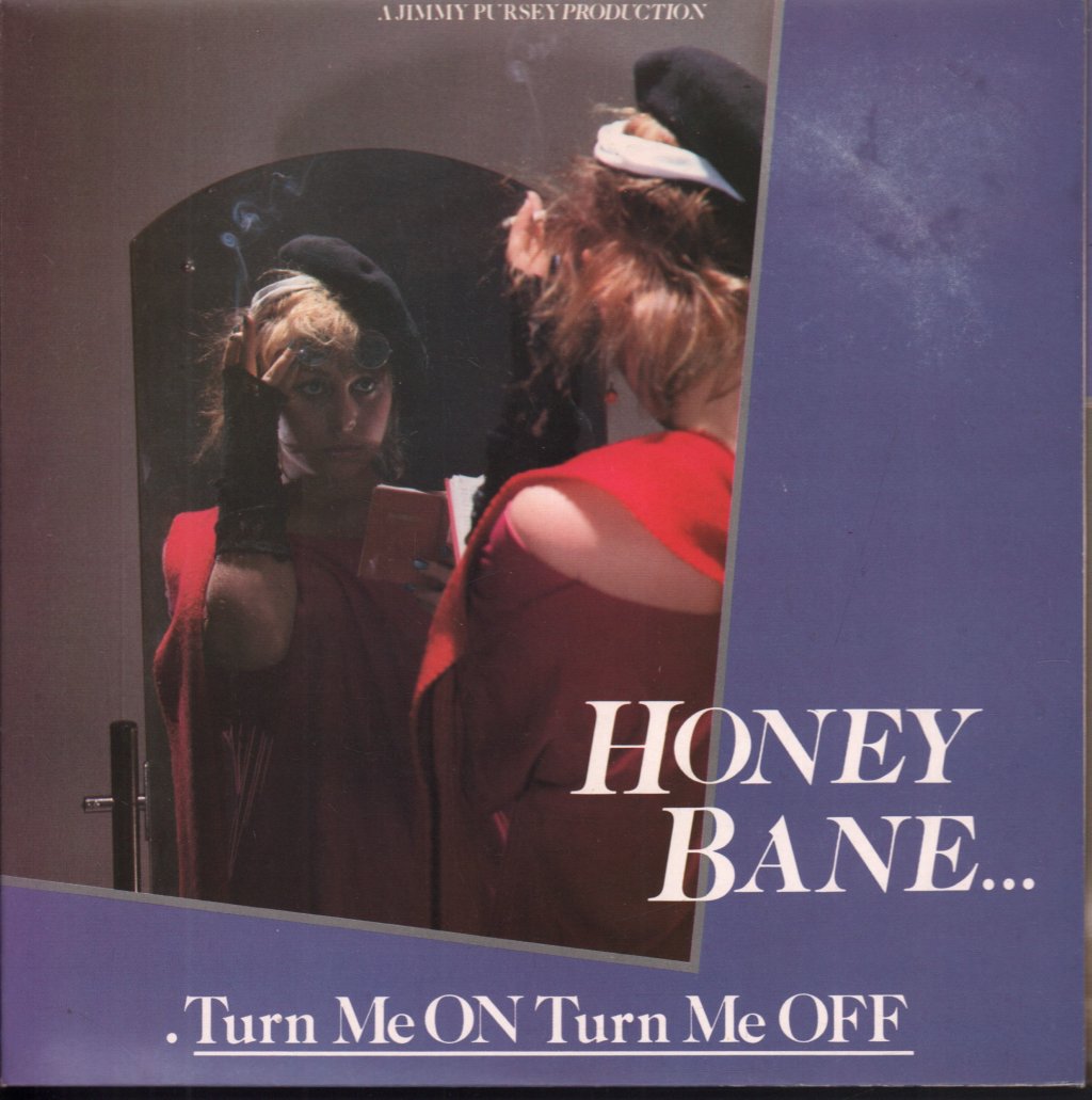 Honey Bane - Turn Me On Turn Me Off - Double 7 Inch