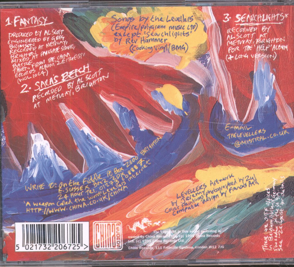 Levellers - Fantasy - Cd