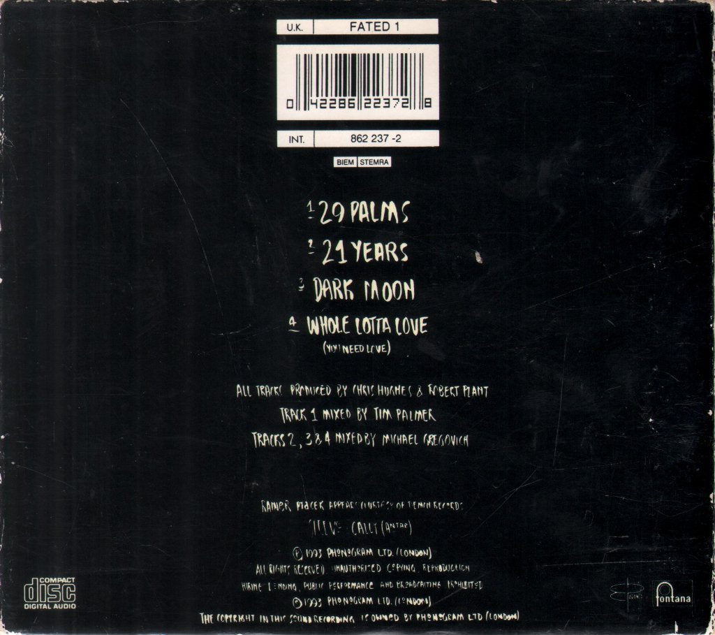 Robert Plant - 29 Palms
