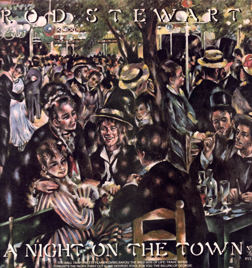 Rod Stewart - A Night On The Town - Lp