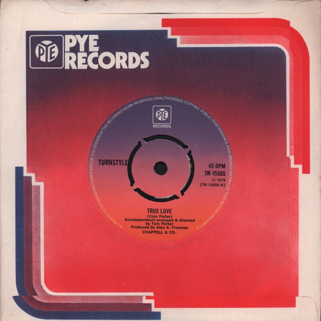 Turnstyle (70'S Pop Group) - Don't Think We Can Make It - 7 Inch