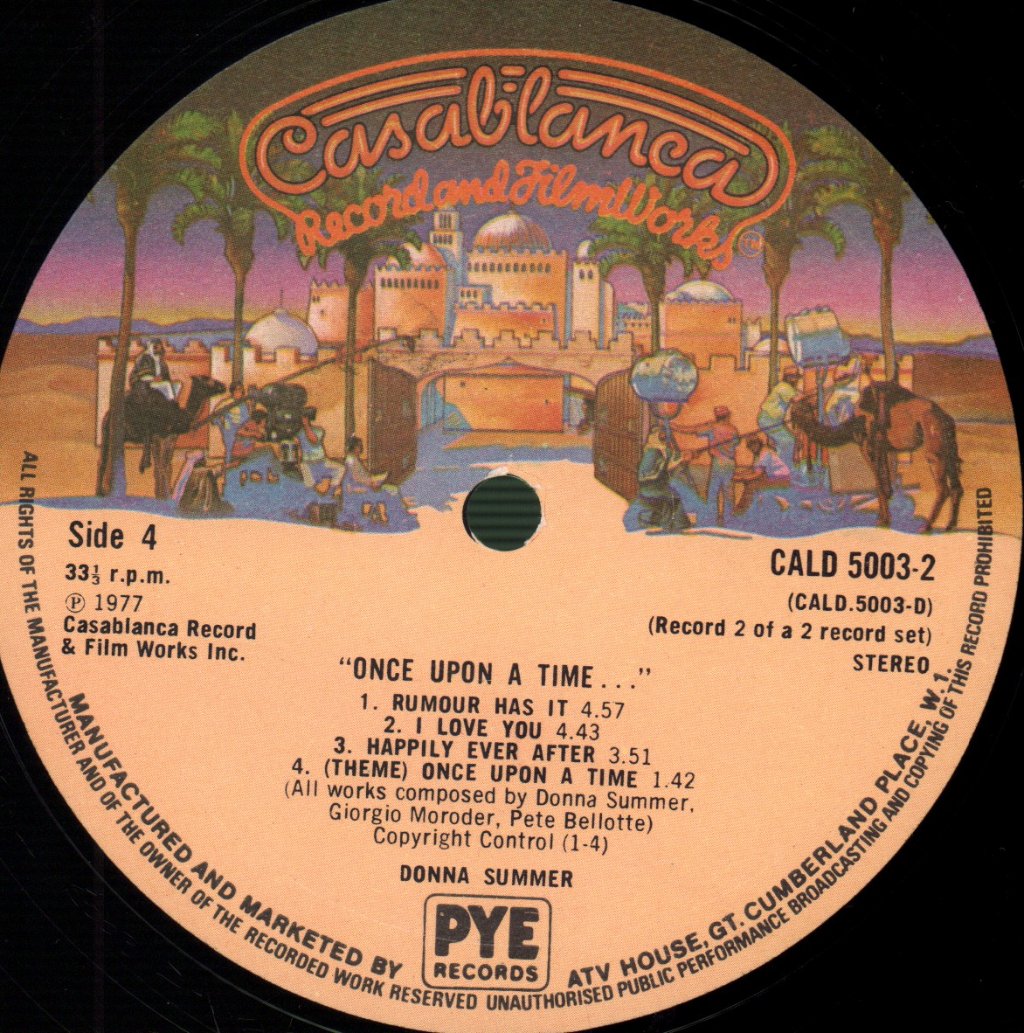 Donna Summer - Once Upon A Time - Double Lp