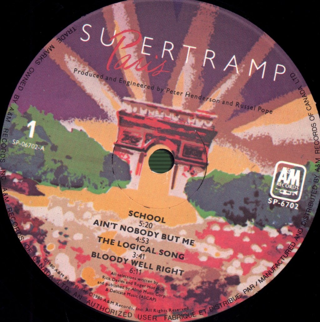 Supertramp - Paris - Double Lp