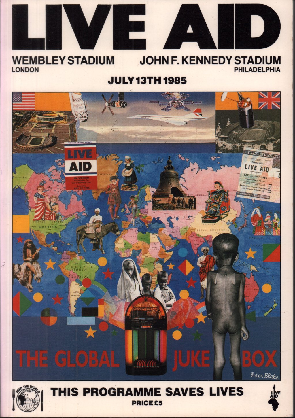Live Aid - Official Programme - Programme