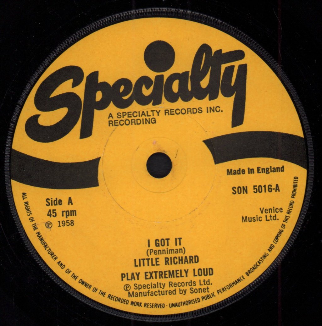 Little Richard - I Got It - 7 Inch
