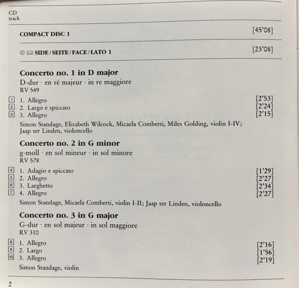 English Concert - vivaldi Concerti L'Estro Armonico - Double Lp