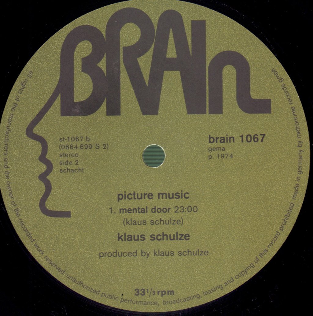 Klaus Schulze - Picture Music - Lp