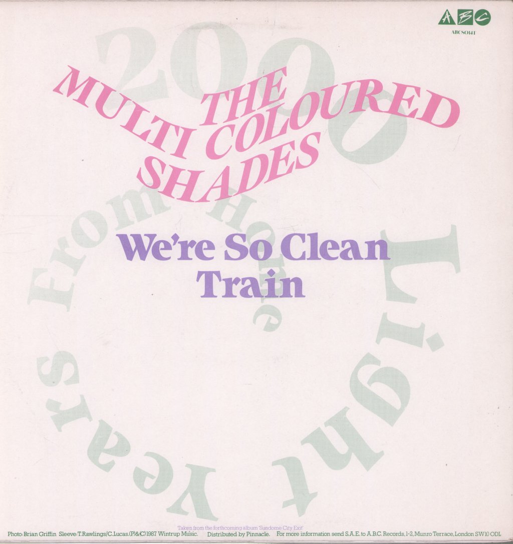 Multicoloured Shades - 2000 Light Years From Home - 12 Inch