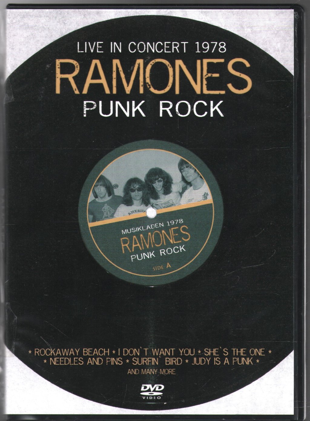 Ramones - Punk Rock - Live In Concert 1978 - Dvd