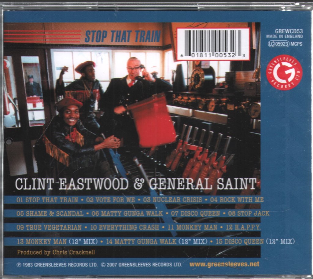 Clint Eastwood And General Saint - Stop That Train - Cd