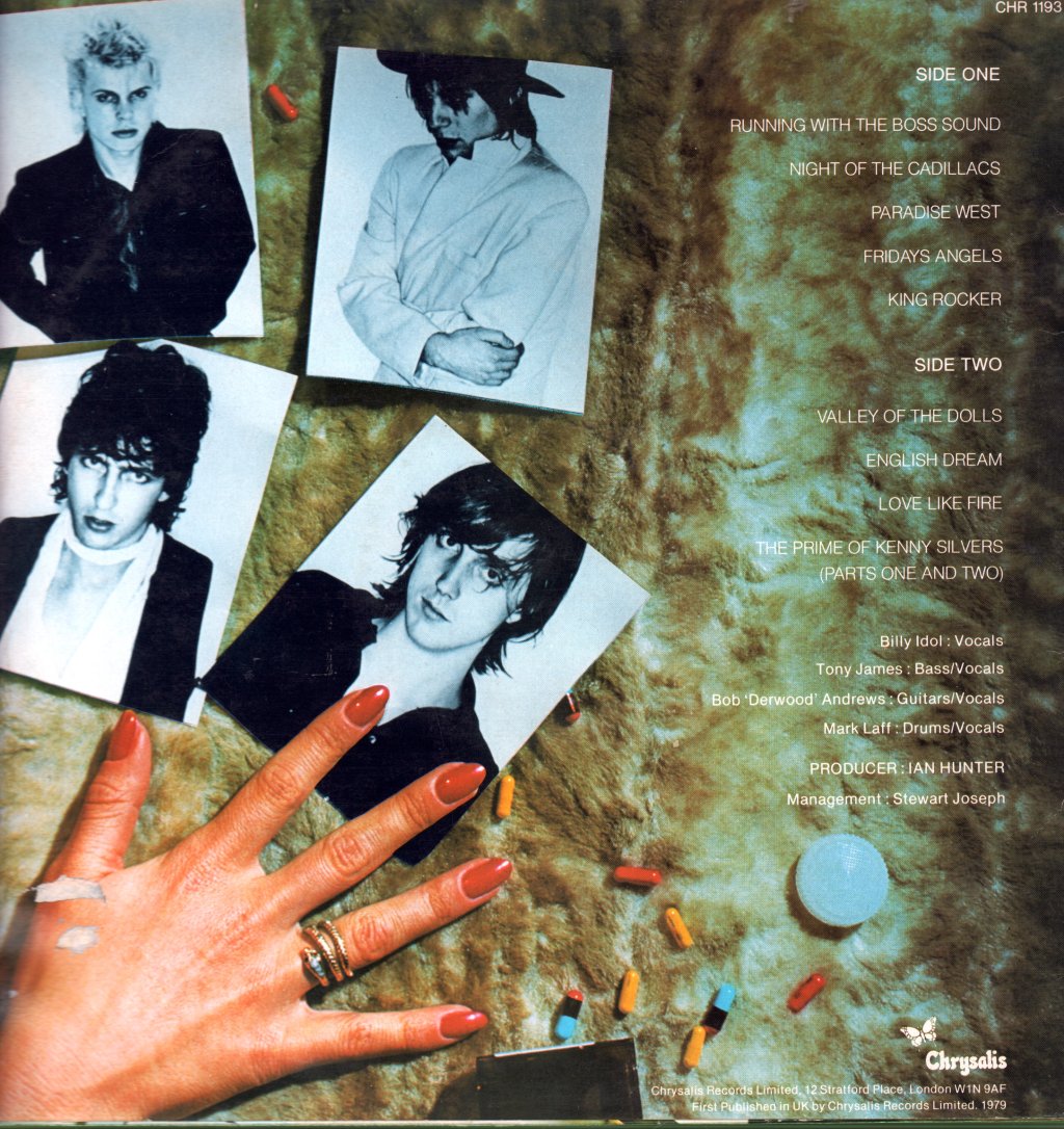Generation X - Valley Of The Dolls - Lp