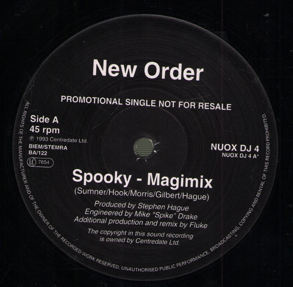New Order - Spooky - 12 Inch