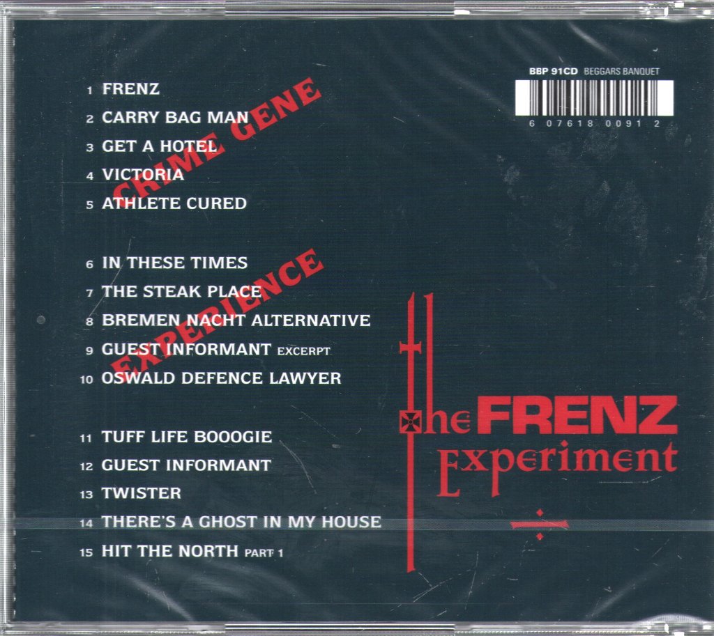 Fall - Frenz Experiment - Cd