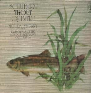 Moura Lympany / Principals Of The London Symphony Orchestra - Schubert Trout Quintet - Lp