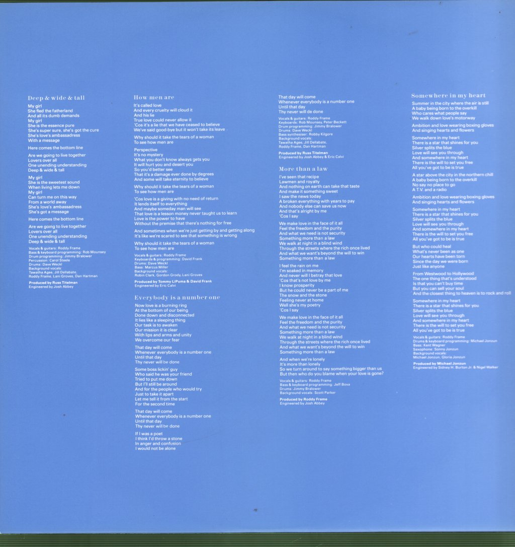 Aztec Camera - Love - Lp