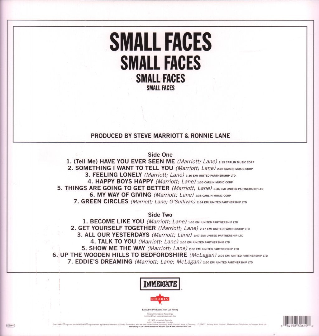 Small Faces - Small Faces - Lp