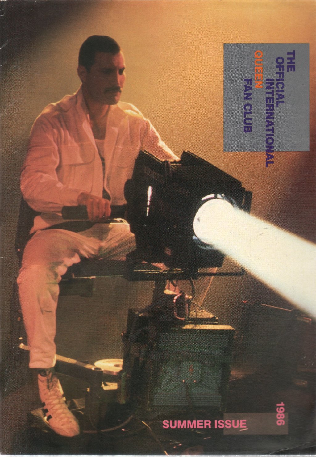 Queen - Official International Queen Fan Club Summer 1986 - Fanzine