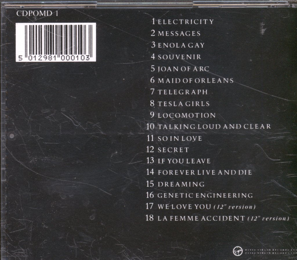Orchestral Manoeuvres In The Dark - Best Of OMD - Cd