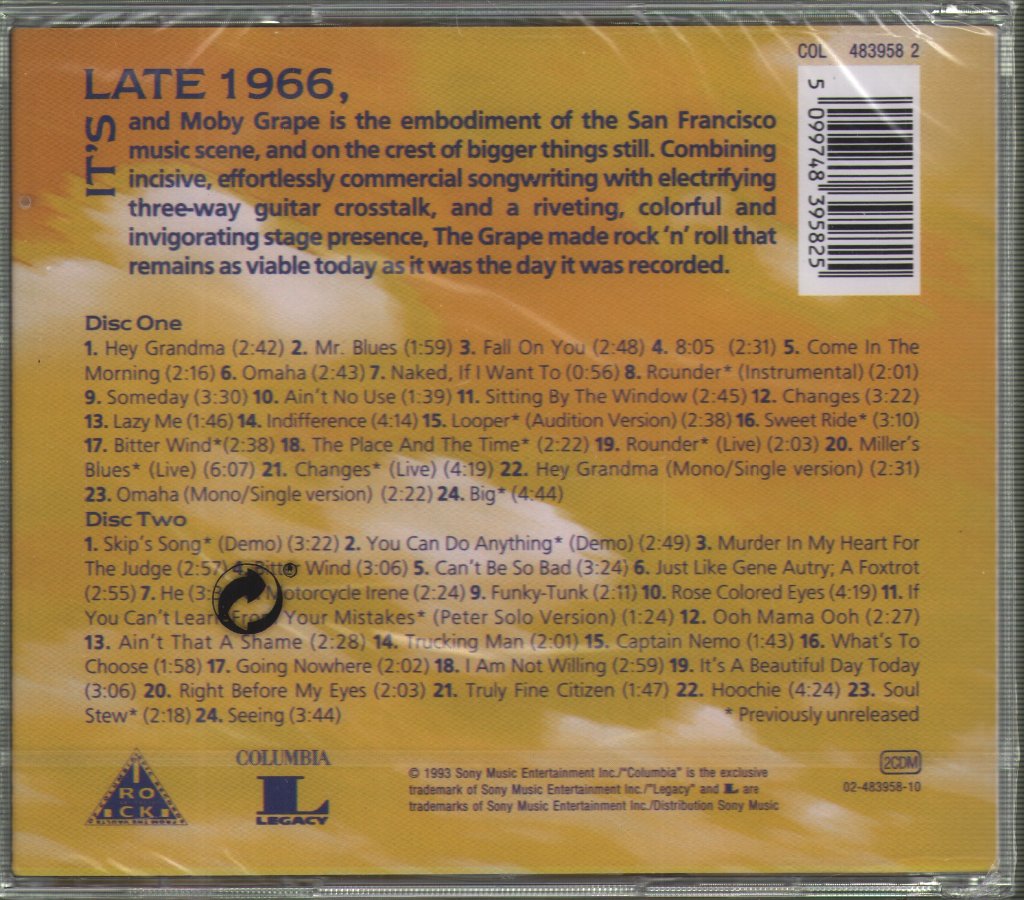 Moby Grape - Very Best Of Moby Grape · Vintage - Double Cd