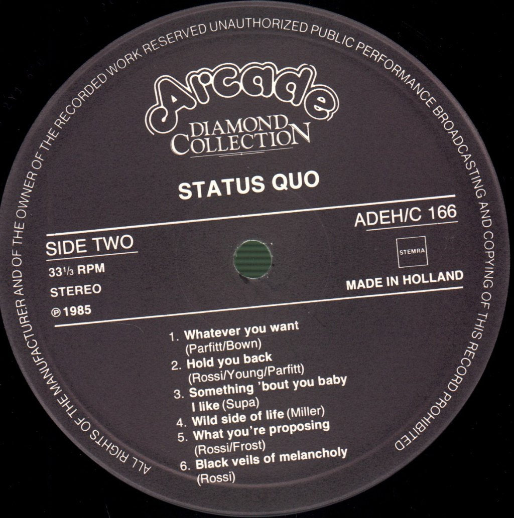 Status Quo - Complete Hit Album - Double Lp