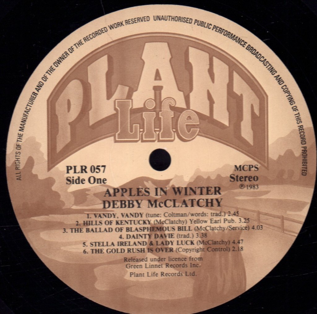 Debby McClatchy - Apples In Winter - Lp