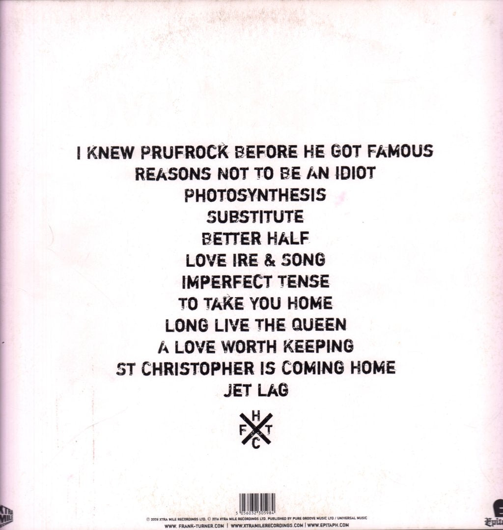 Frank Turner - Love Ire And Song - Lp