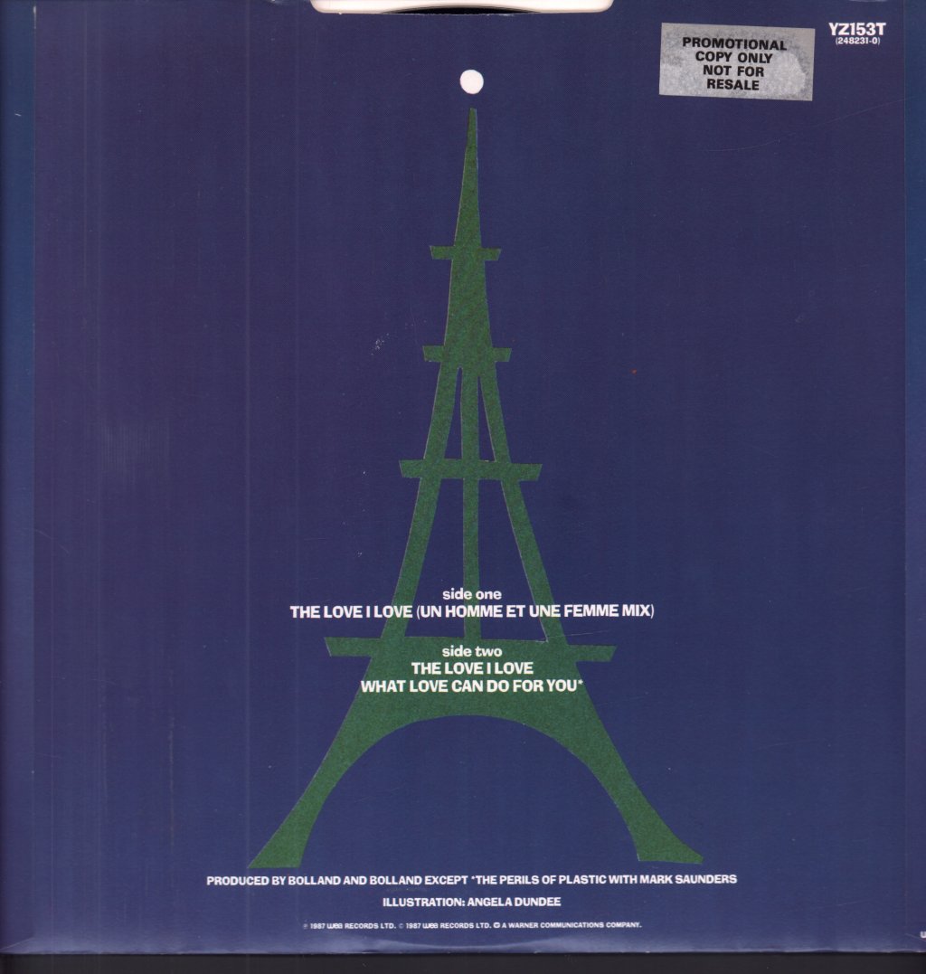 Perils Of Plastic - Love I Love - 12 Inch