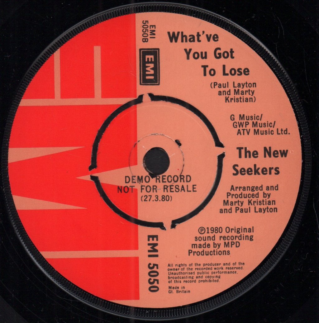 New Seekers - Tell Me - 7 Inch