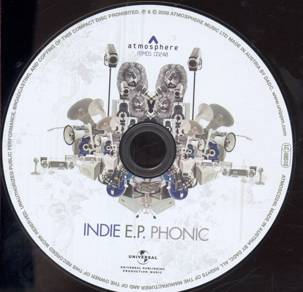 Oliver Bayston / Mark Nicholls / John Waddington / Jonathan Winbolt-Lewis - Indie E.P. Phonic - Cd