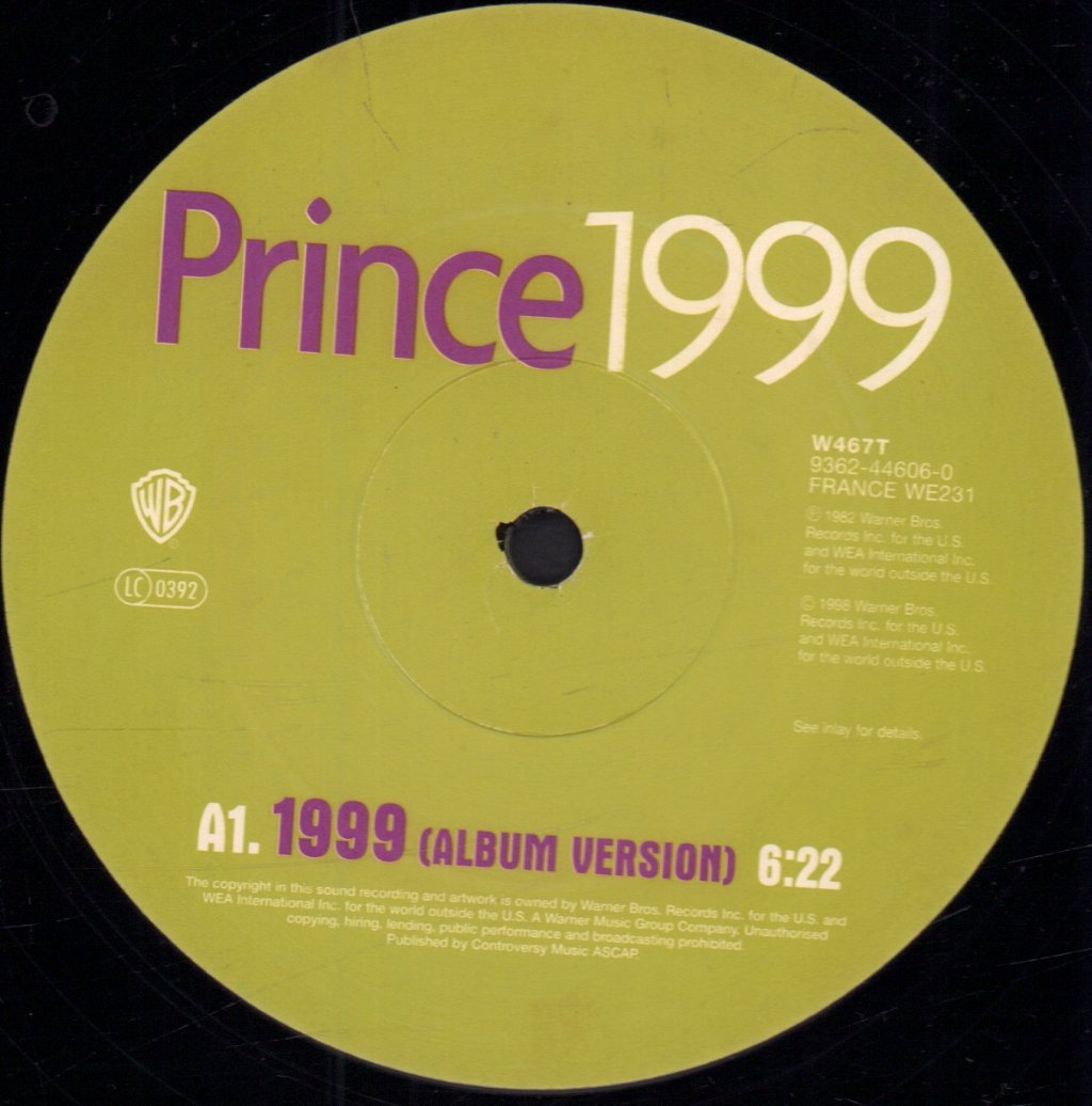 Prince - 1999 - 12 Inch