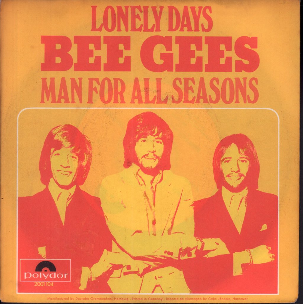 Bee Gees - Lonely Days - 7 Inch