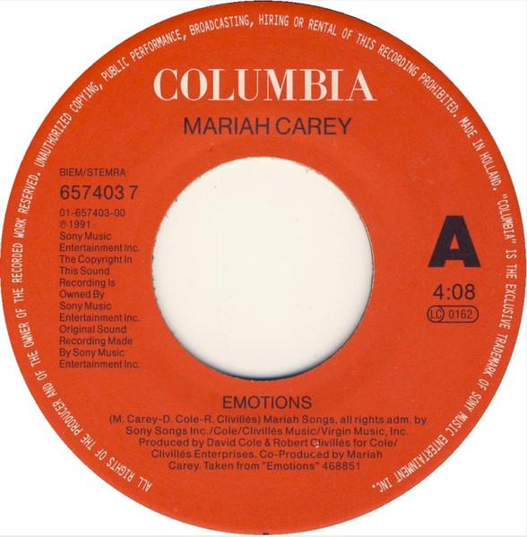 Mariah Carey - Emotions - 7 Inch