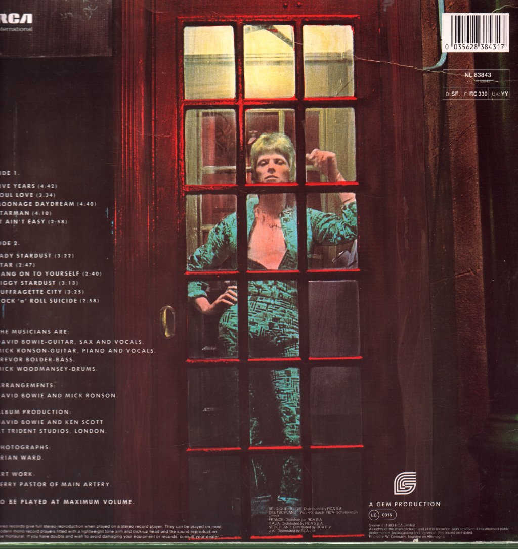 David Bowie - Ziggy Stardust - Lp