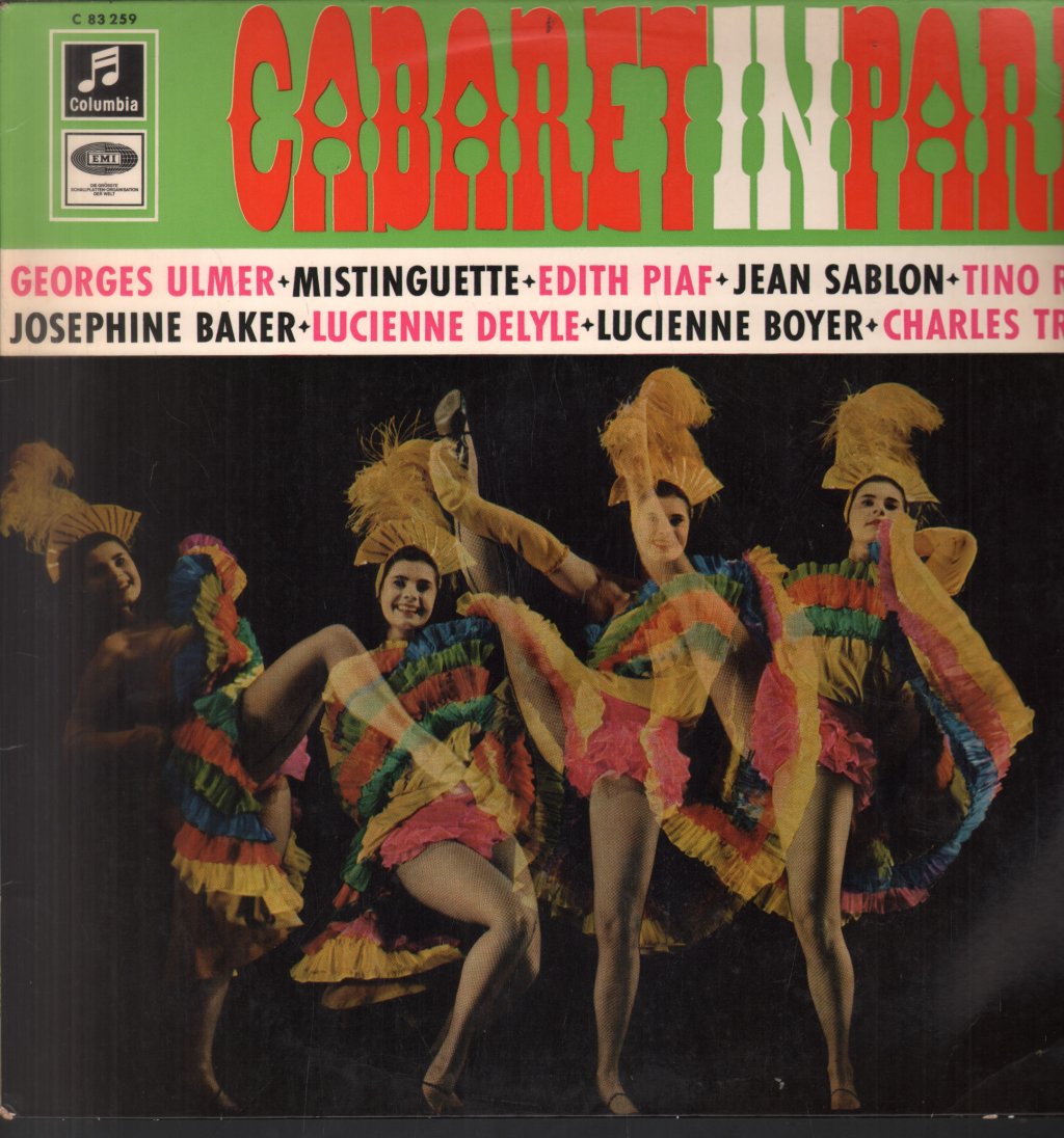Various Artists - Cabaret In Paris - Lp