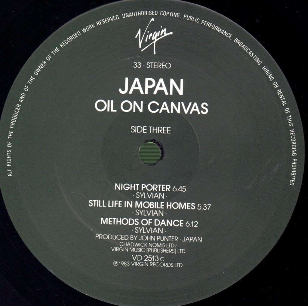 Japan - Oil On Canvas - Double Lp