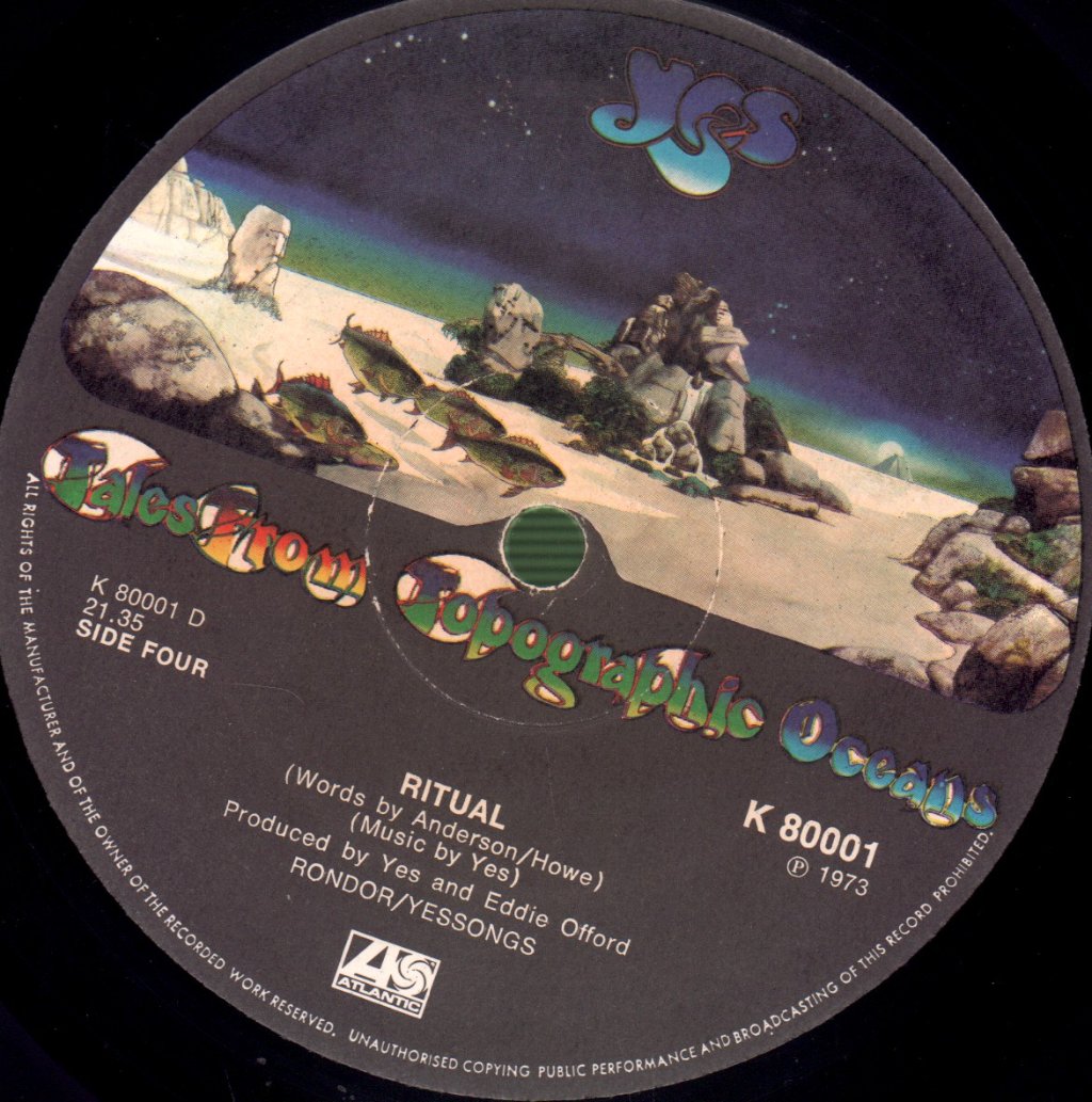 Yes - Tales From Topographic Oceans - Double Lp