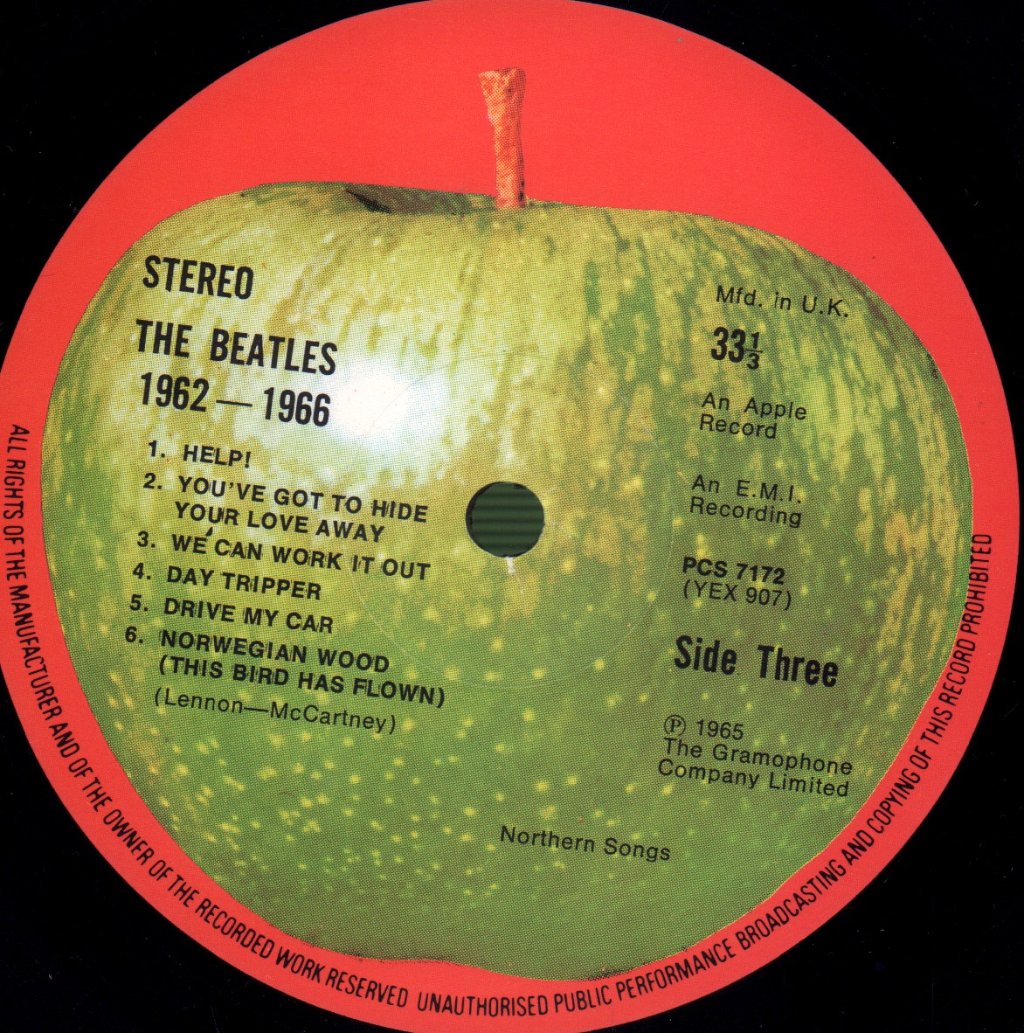 Beatles - 1962-1966 - Double Lp