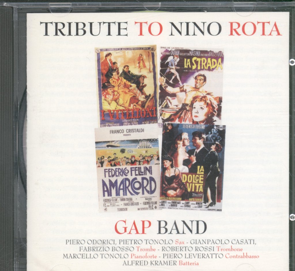 Gap Band (Jazz) - Tribute To Nino Rota - Cd