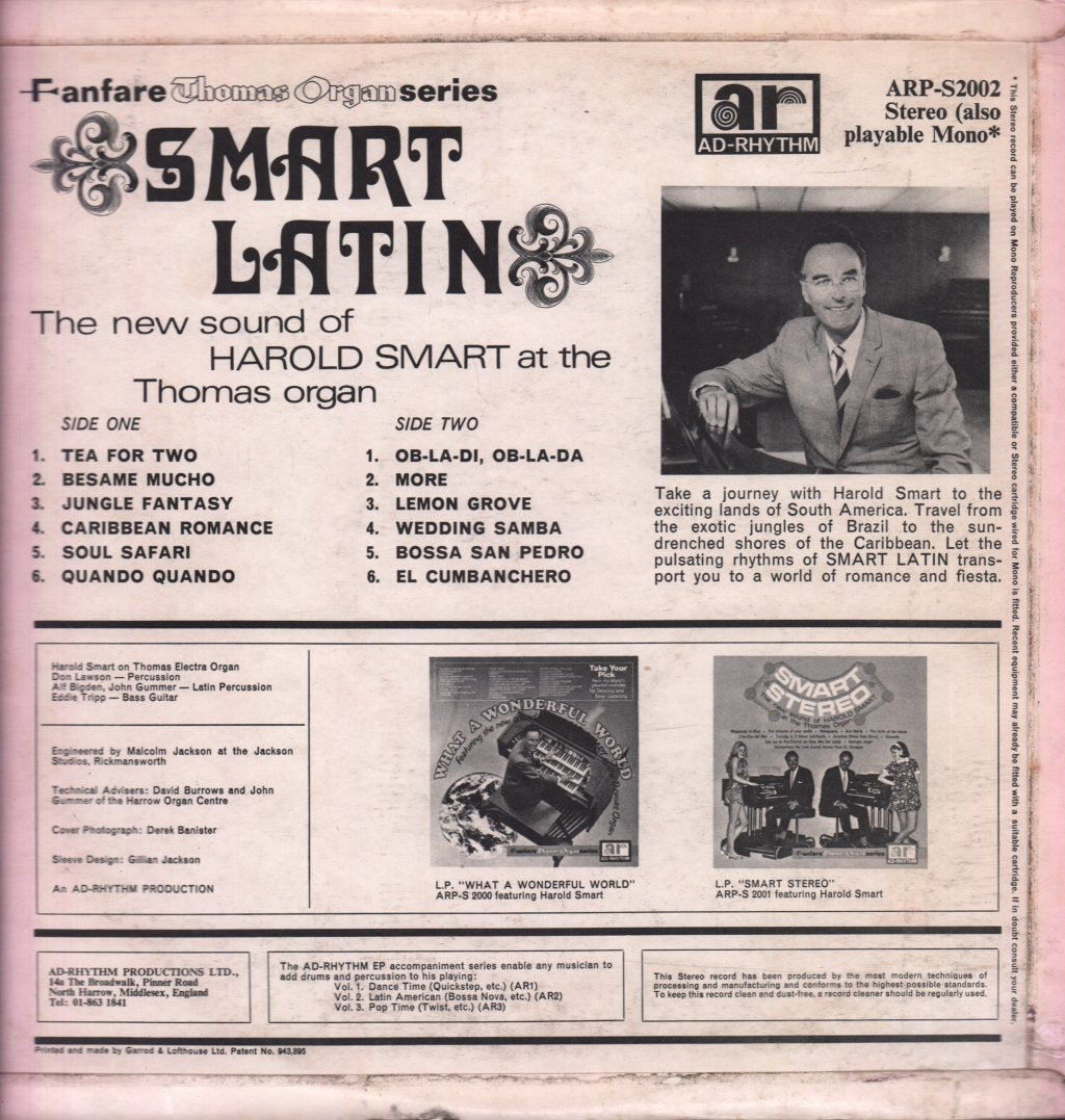 Harold Smart - Smart Latin - Lp