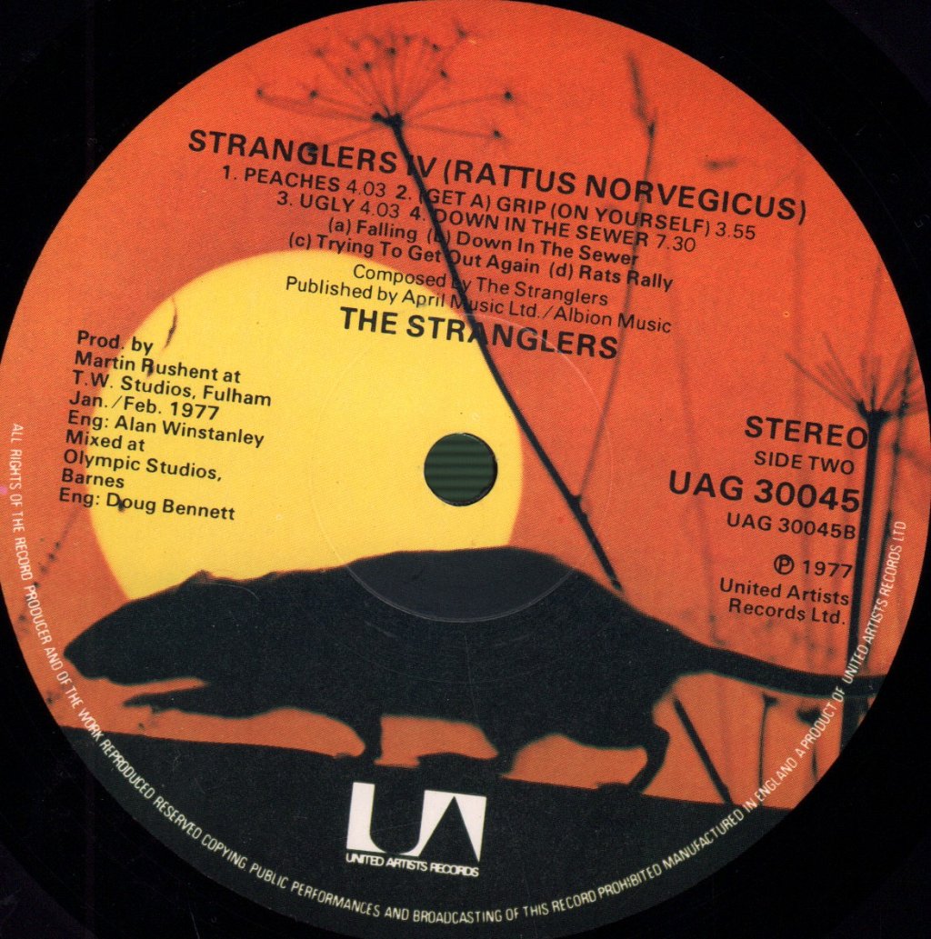 Stranglers - IV Rattus Norvegicus - Lp