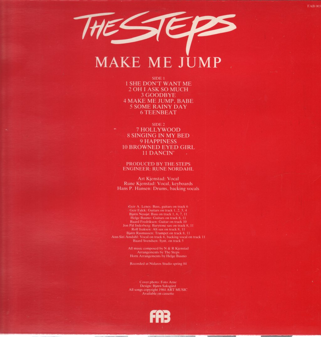 Steps (Scandanavian Rock) - Make Me Jump - Lp
